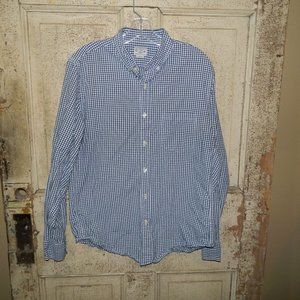 J. Crew Quality Woven Shirts Tailored Plaid Shirt Size M (K-2)